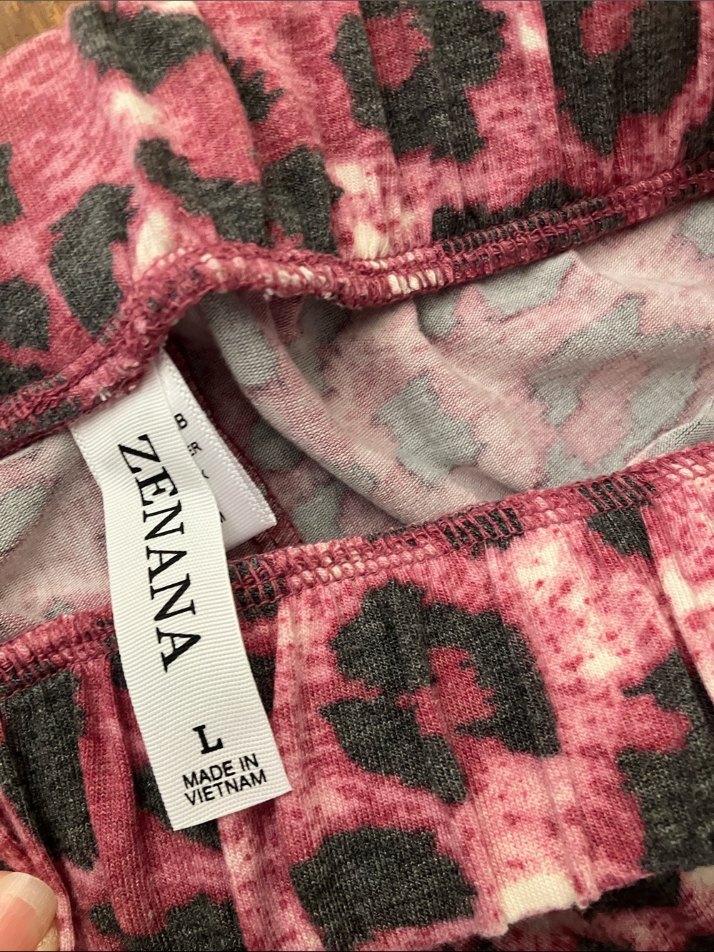Zenana Outfitters Leopard Print Harem Style Jogger Pants. Bought new on July 26. - Picture 2 of 6